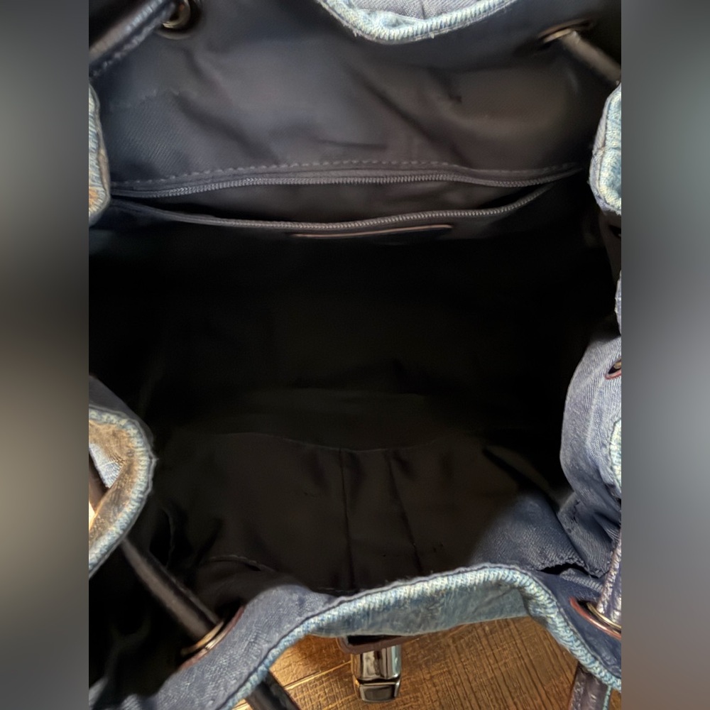 Coach Rucksack Backpack in Colorblock Denim - Picture 10 of 15